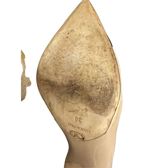 Christian Dior Black and Tan Pumps size 38 US 7.5 - Picture 12 of 12